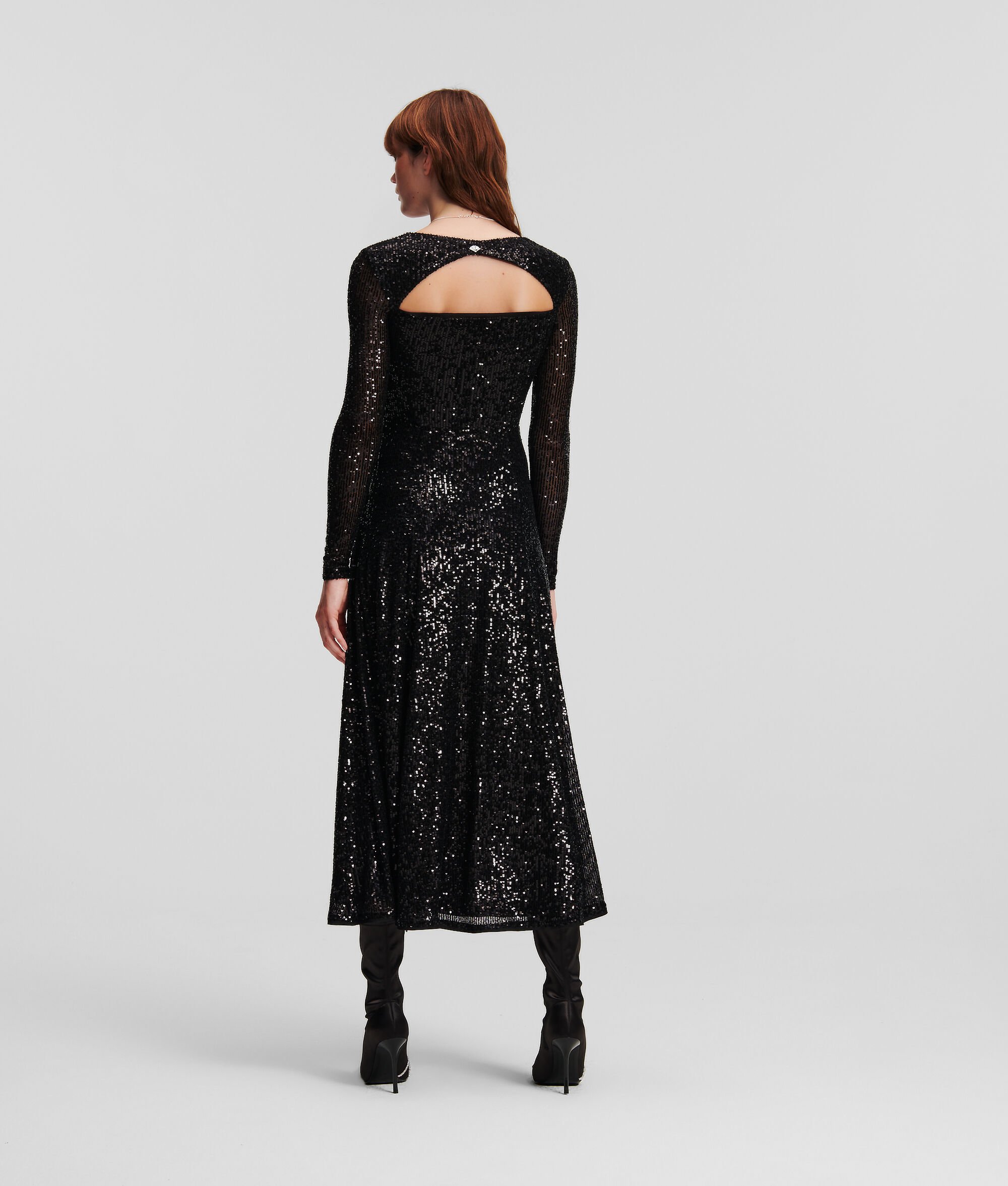 (image for) Concise SEQUIN MAXI DRESS